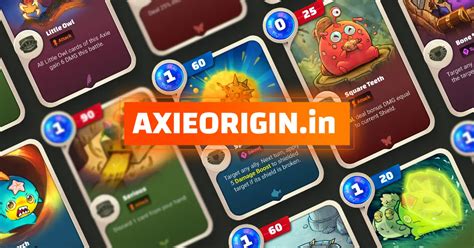ᐅ EXPLORE all the Cards from Axie Infinity: ORIGIN.